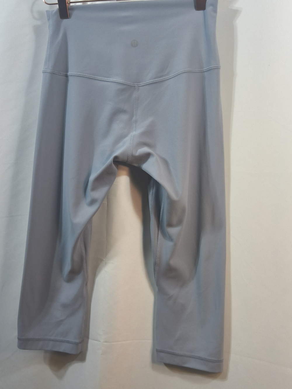 Lululemon Align Crop 21" leggingHigh-Waist Cropped Leggings in  Gra Blue.Size 6 - Picture 3 of 7